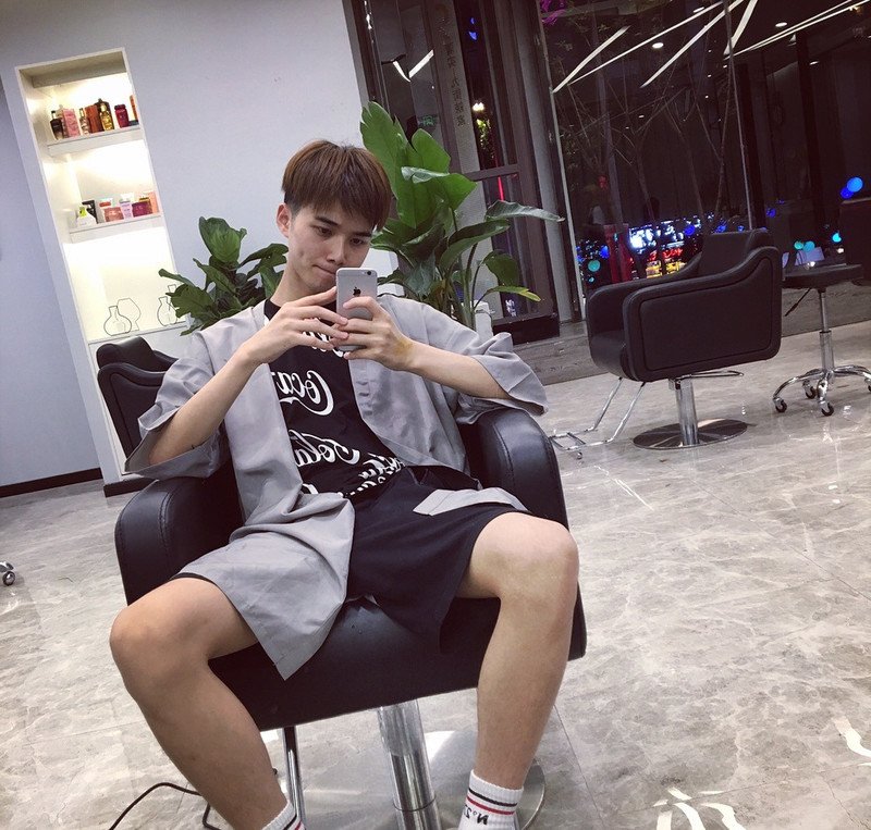 M62_男套图174照片+23视频（清新干净小年轻自拍照真实男士男生青年微信朋友圈素材）-7